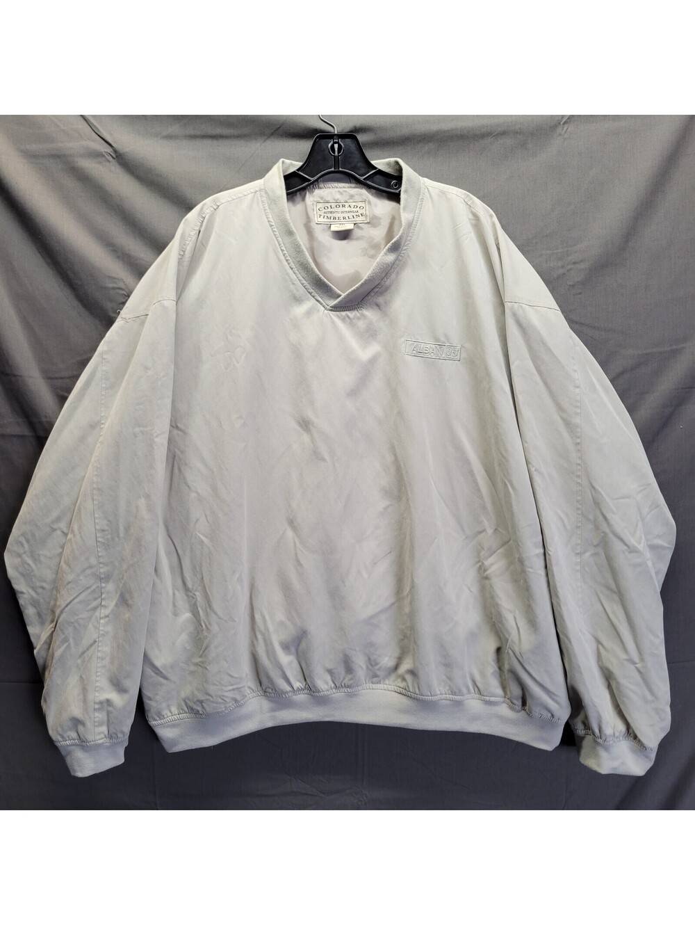 Vintage Alban Cat Jacket Men's Colorado Timberline Longsleeve Pullover V Sz 2XL